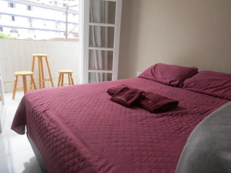 113 Canto Do Forte - 1Dorm - 200 M Da Praia E 20M Dos Bares E Restaurantes - Estacionamento Gratuito E Wi Fi , Tv A Cabo Praia Grande  Exterior foto